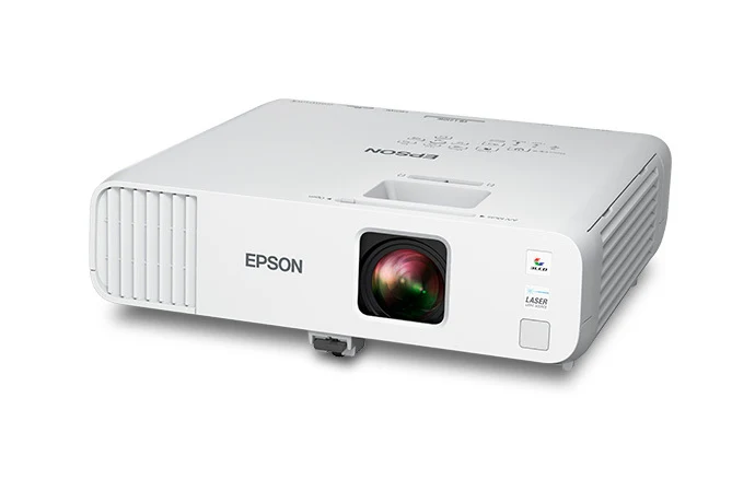 Máy chiếu Laser Epson EB-L210W góc nghiêng trái - lắp đặt văn phòng, phòng họp, hội trường