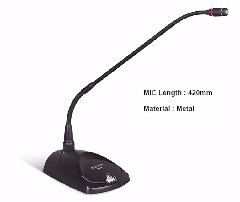 Micro Cổ Ngỗng Hội Nghị THINUNA GM-20 (Cần Dài 420mm) chính hãng THINUNA