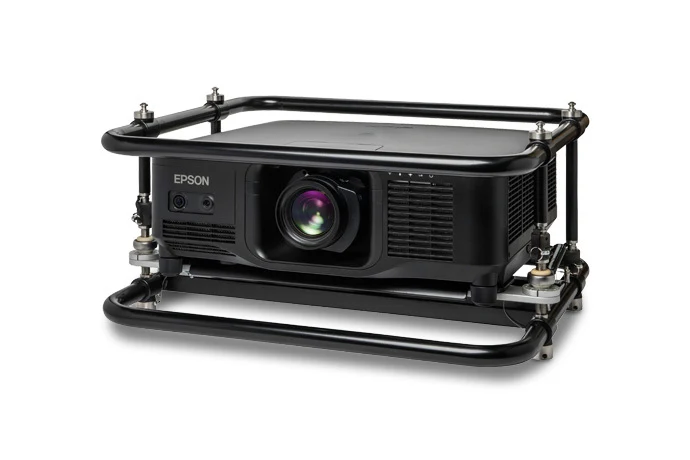 Máy chiếu Epson EB-PQ2213B lắp khung rig sự kiện - giải pháp trình chiếu sân vận động và hội nghị lớn