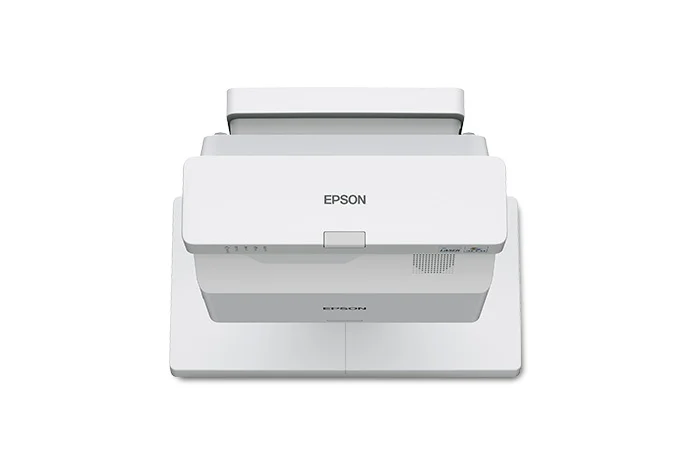 Máy chiếu Epson EB-760Wi tương tác Ultra Short Throw - chính diện gắn tường