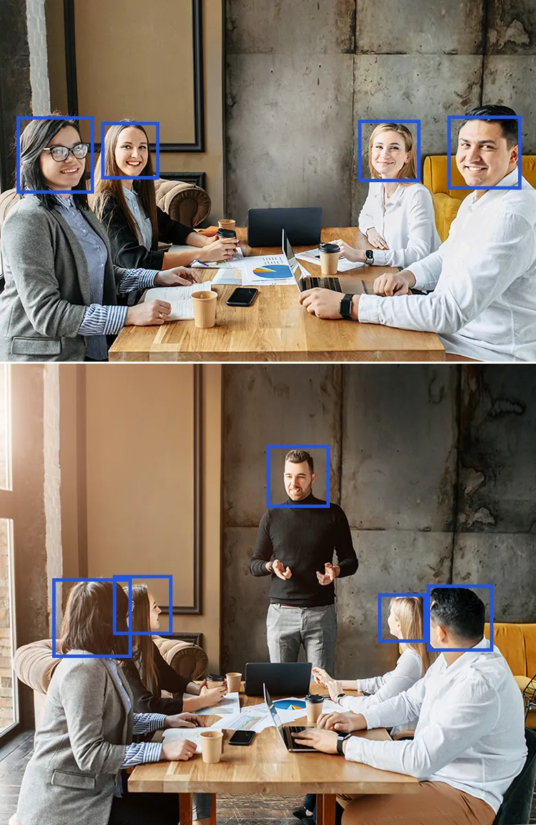 AVer CAM570 - đóng khung tự động và Smart Gallery AVer CAM570 tự động khung hình AI