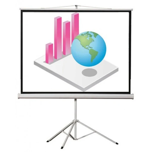 Màn chiếu 3 chân di động 120 inch 2,13 x 2,13 mét P84TS