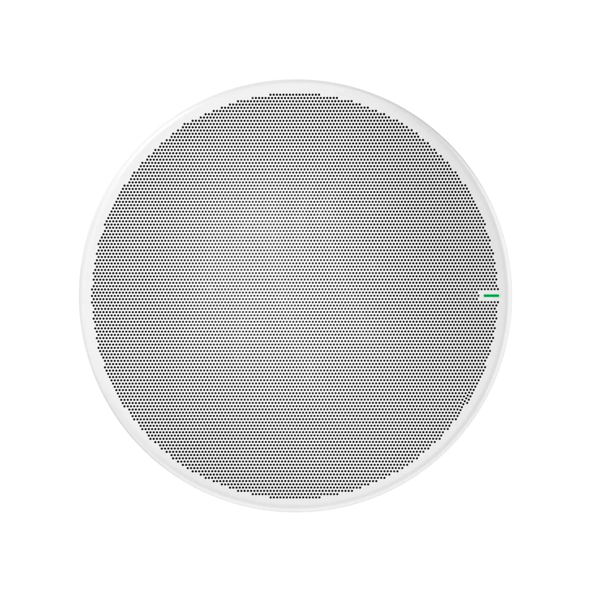 Shure MXA925W-R Round White — micro mảng trần hội nghị cao cấp Shure MXA925W-R phiên bản tròn màu trắng — mặt trước