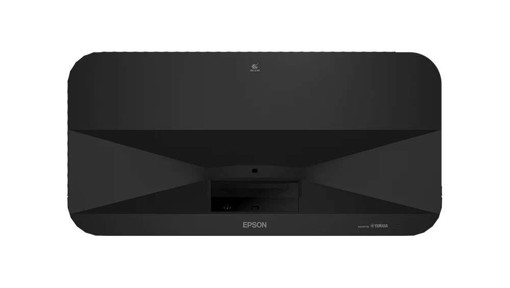 Mặt trên Epson EH-LS800B - ống kính laser chiếu siêu gần, công nghệ 3LCD và loa Yamaha tích hợp