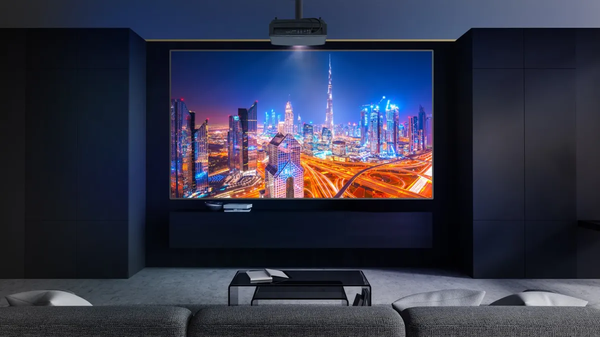 Máy chiếu Optoma UHZ68 4K UHD Laser - thiết kế & kiểu dáng Máy chiếu Optoma UHZ68 4K UHD Laser - thiết kế & kiểu dáng