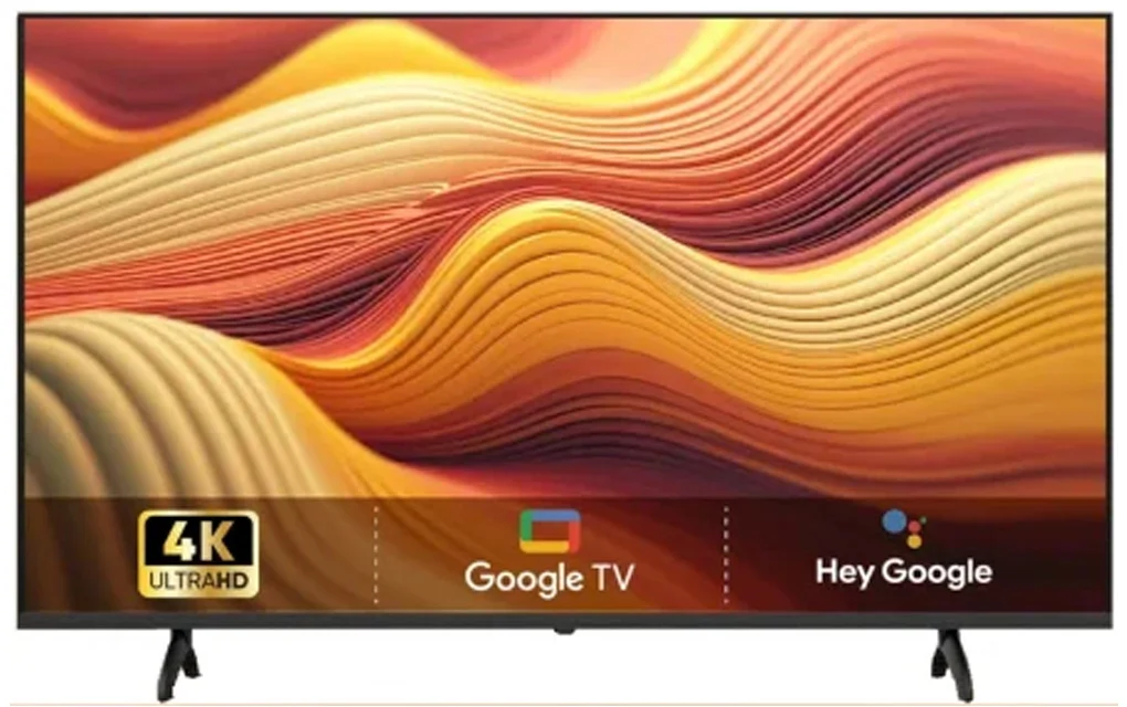 Google Tivi Coocaa QLED 4K 55 inch 55Y68 Pro - thiết kế viền mỏng, màn hình tràn cạnh