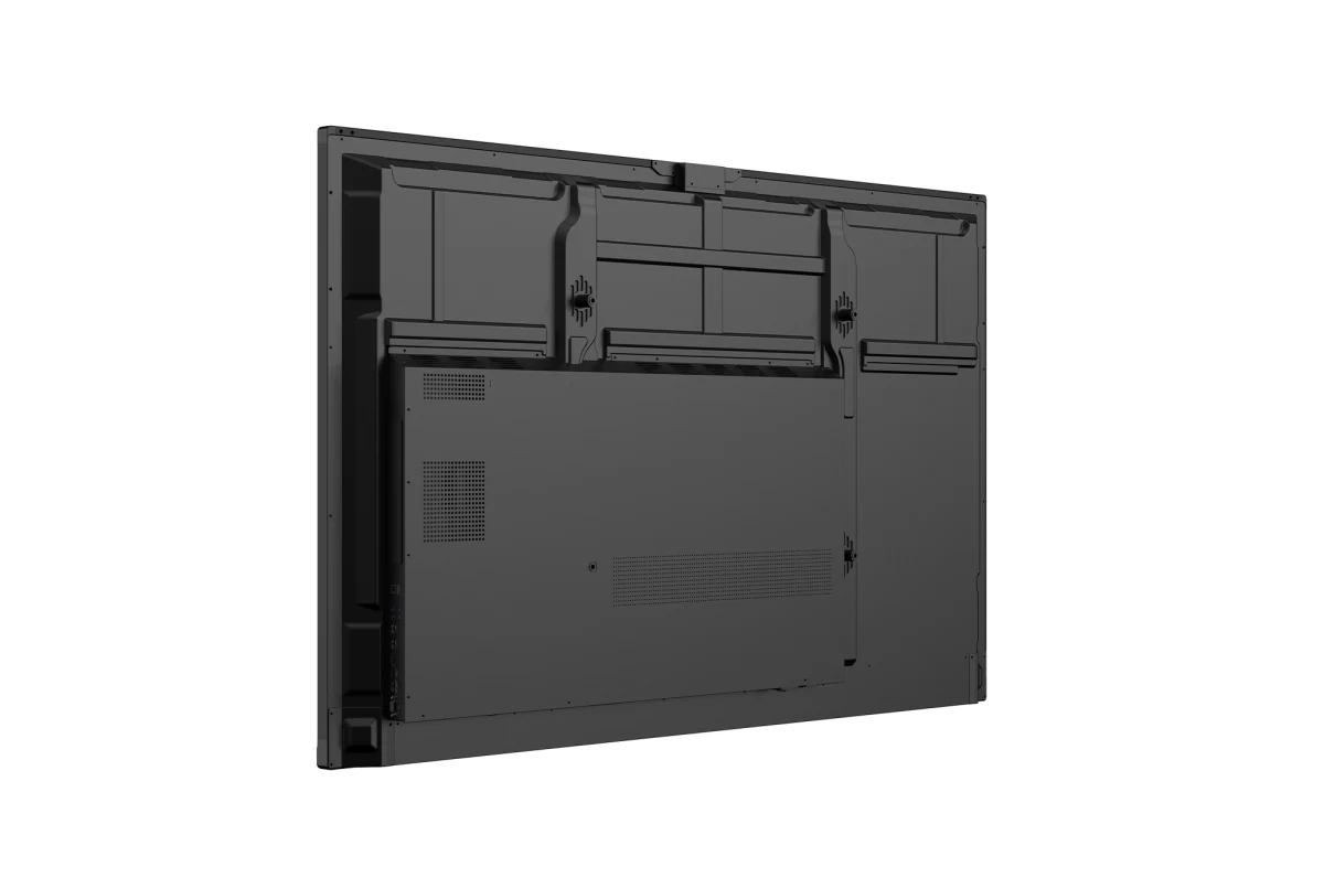 Màn hình tương tác LG 65TR3DQ-B 65 inch - ứng dụng thực tế Màn hình tương tác LG 65TR3DQ-B mặt sau góc nghiêng