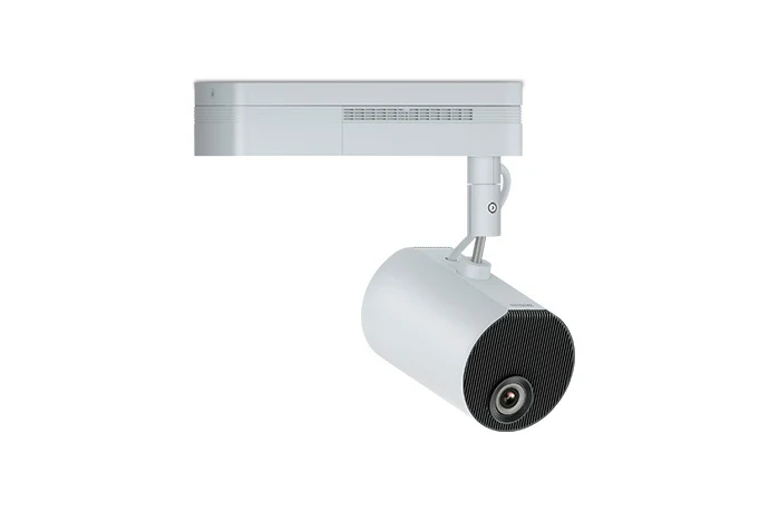 Máy chiếu Epson LightScene EV-100 góc nghiêng phải - đèn rọi laser linh hoạt xoay nghiêng