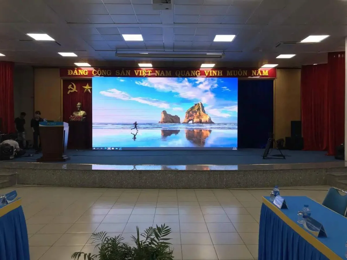 Cho thuê LED module sân khấu hội nghị doanh nghiệp