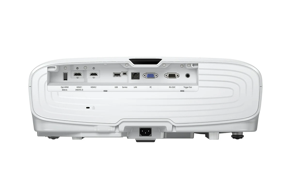 Cổng kết nối Epson EH-TW8300 - 2 HDMI (HDMI 1 HDCP 2.2), USB, LAN, PC, RS-232C, Trigger Out