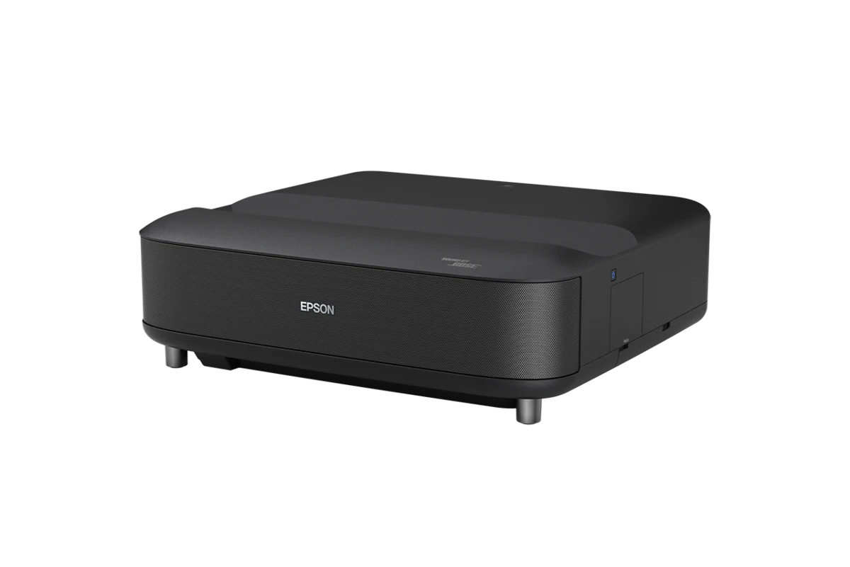Máy chiếu Epson EH-LS670B 4K PRO-UHD Laser TV siêu gần Google TV loa Bose chính diện