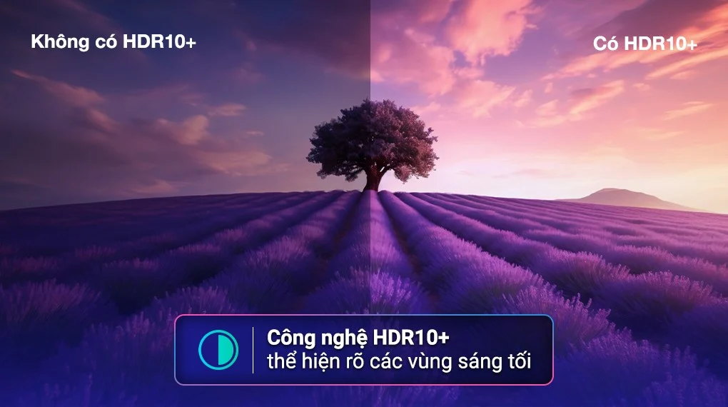 Tivi Samsung UA65U8550F hỗ trợ HDR10+ và âm thanh OTS Lite