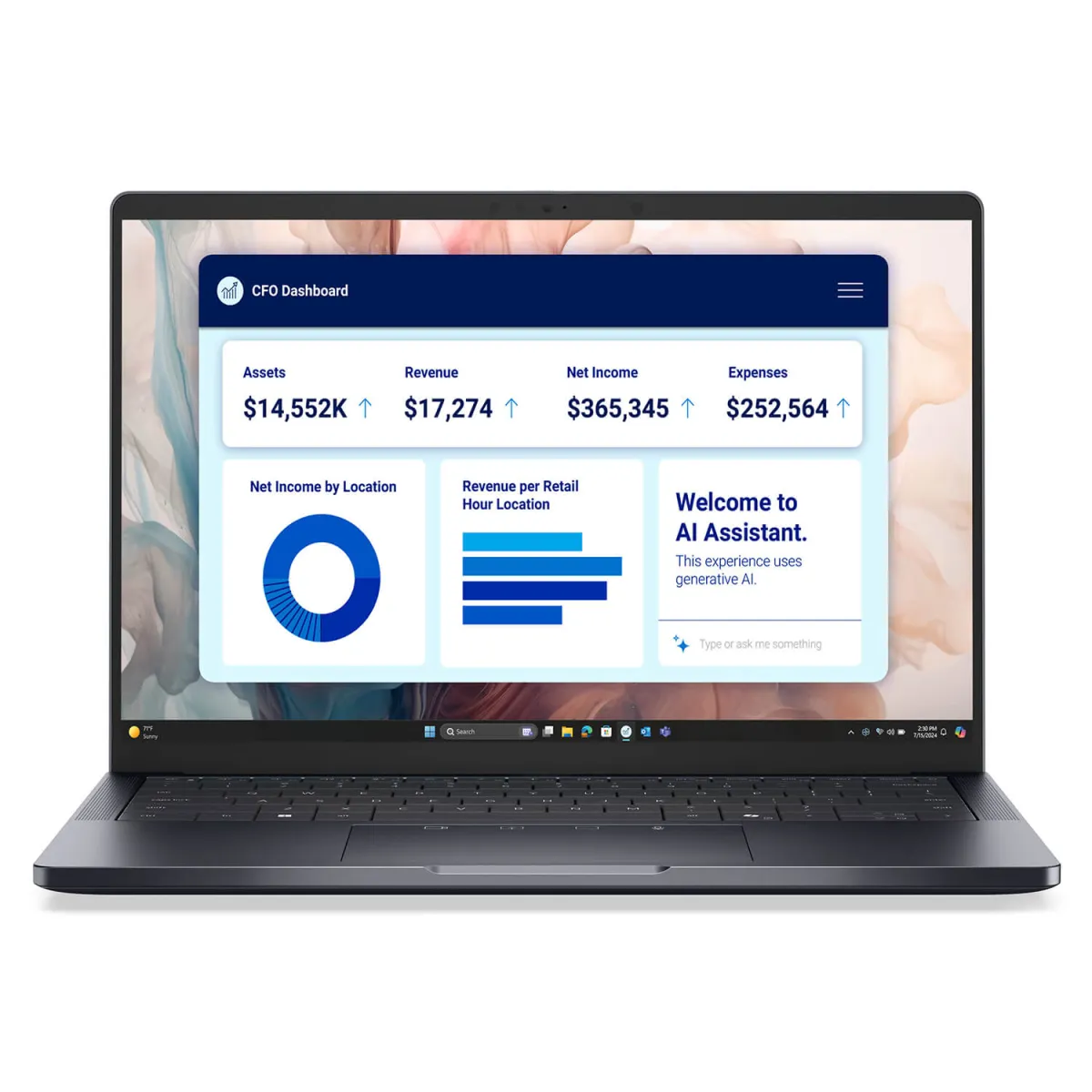 Laptop Dell Pro 14 Premium PA14250 - laptop doanh nhân AI cao cấp Laptop Dell Pro 14 Premium PA14250 vỏ nhôm màu Magnetite cho doanh nhân