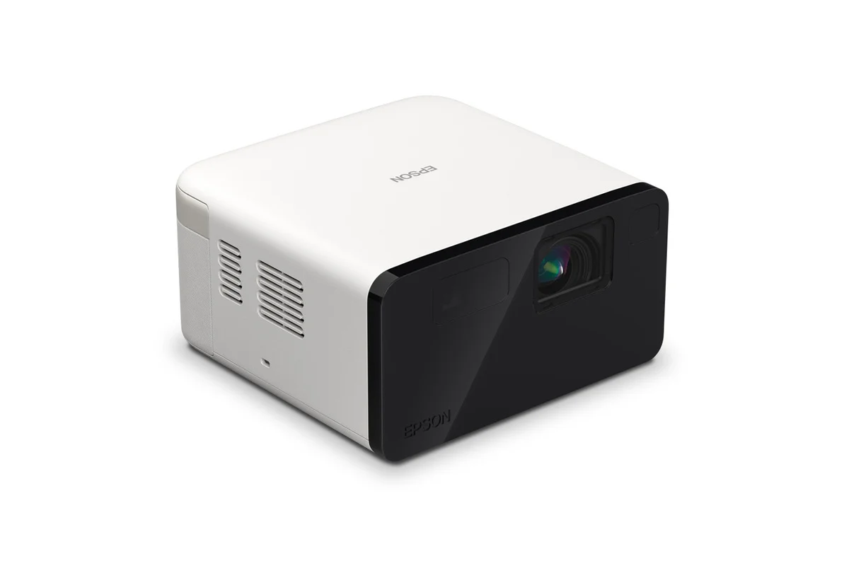 Máy chiếu Epson EF-21 góc phải - màu Diamond White cao cấp