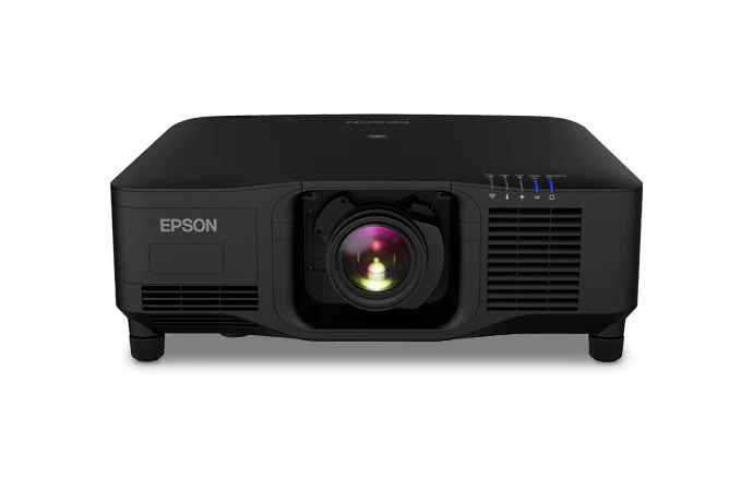 Máy chiếu Epson EB-PU2216B thân đen large venue lắp ống kính rời - đèn báo trạng thái