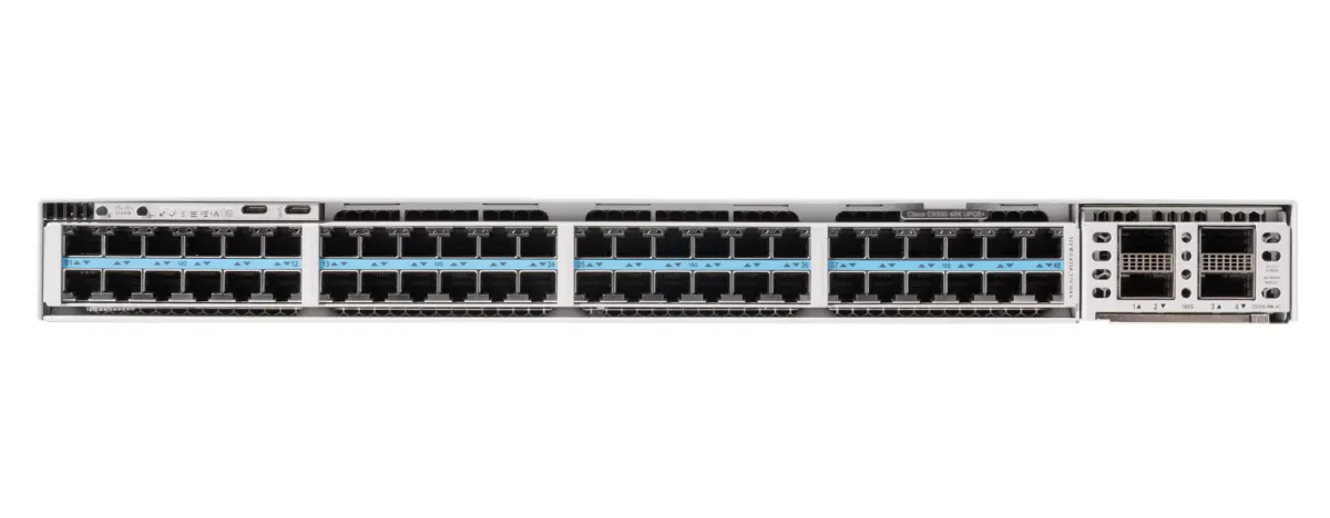 Cisco C9350-48HX – switch UPoE+ 4.320W, 2 chip Silicon One A100, campus WiFi 6E Cisco Catalyst C9350-48HX – UPoE+ 90W/port, dual Silicon One A100, 4.320W tổng PoE