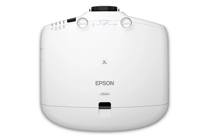 Máy chiếu cũ Epson EB-G6550WU nhìn từ trên thân máy