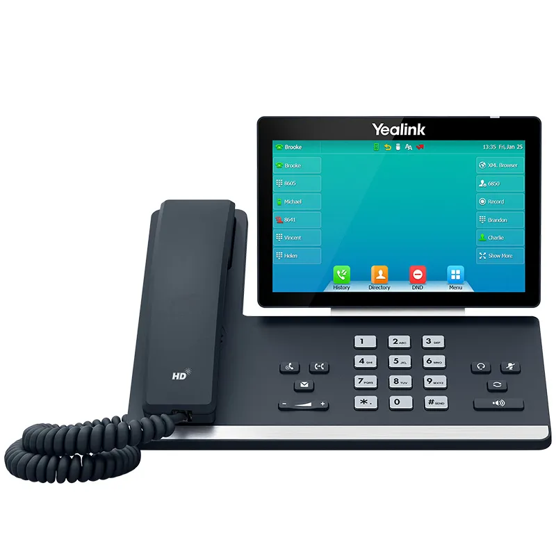 Yealink SIP-T57W - điện thoại VoIP màn cảm ứng 7 inch Điện thoại IP Yealink SIP-T57W màn cảm ứng 7 inch