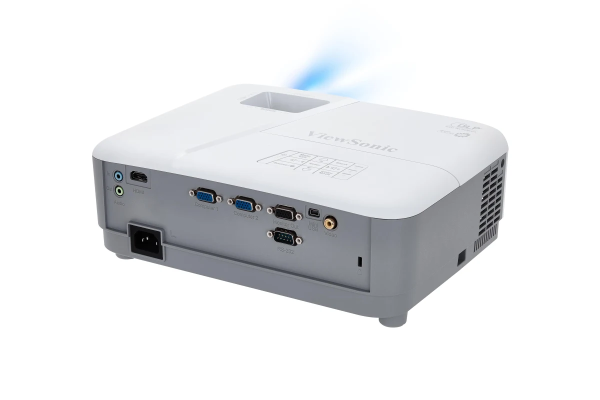 Cổng kết nối máy chiếu ViewSonic SP16 - HDMI, 2 VGA, Monitor Out, RS-232, Audio, Video
