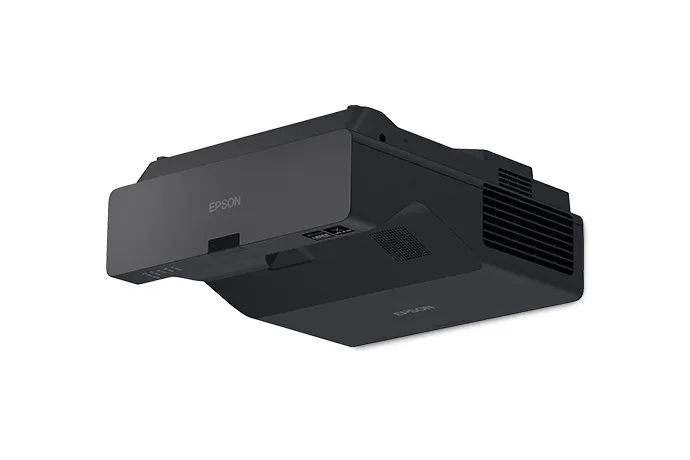 Thiết kế thân máy chiếu siêu gần Epson EB-775F Máy chiếu Epson EB-775F góc nghiêng bên trái