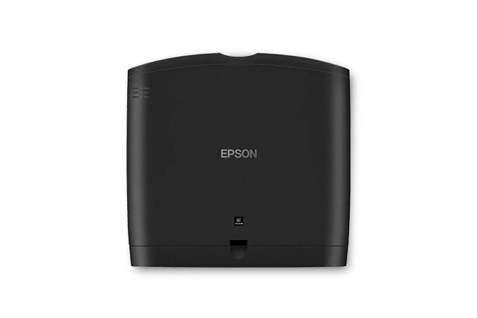 Mặt trên máy chiếu Epson EH-LS12000B - logo Epson, nguồn sáng Laser Diode 20.000 giờ