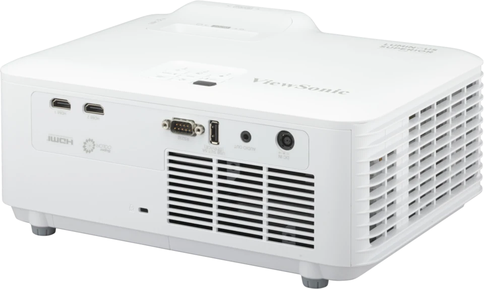 Cổng kết nối máy chiếu ViewSonic LSD600W - 2 HDMI, RS-232, USB-A, Audio out 3.5mm