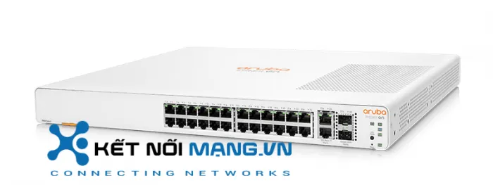 Aruba Instant On 1960 24G - 2x 10GBASE-T + 2x 10G SFP+, xếp chồng Aruba Instant On 1960 24G cổng 10G uplink