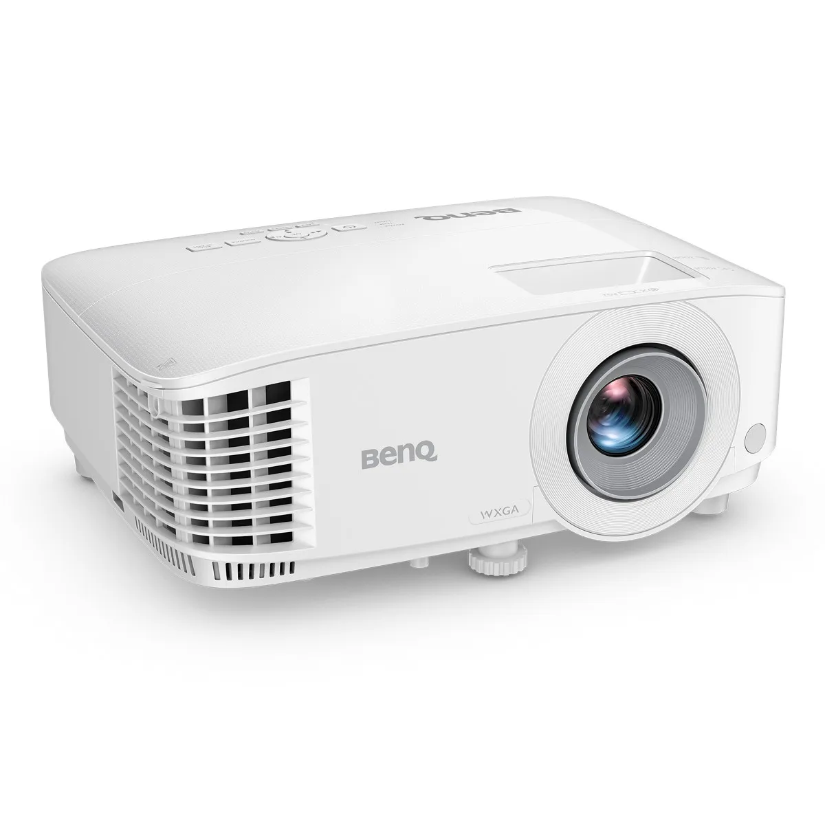 Máy chiếu BenQ MW560C DLP WXGA 4000 lumens văn phòng Máy chiếu BenQ MW560C góc nghiêng chính diện chính hãng