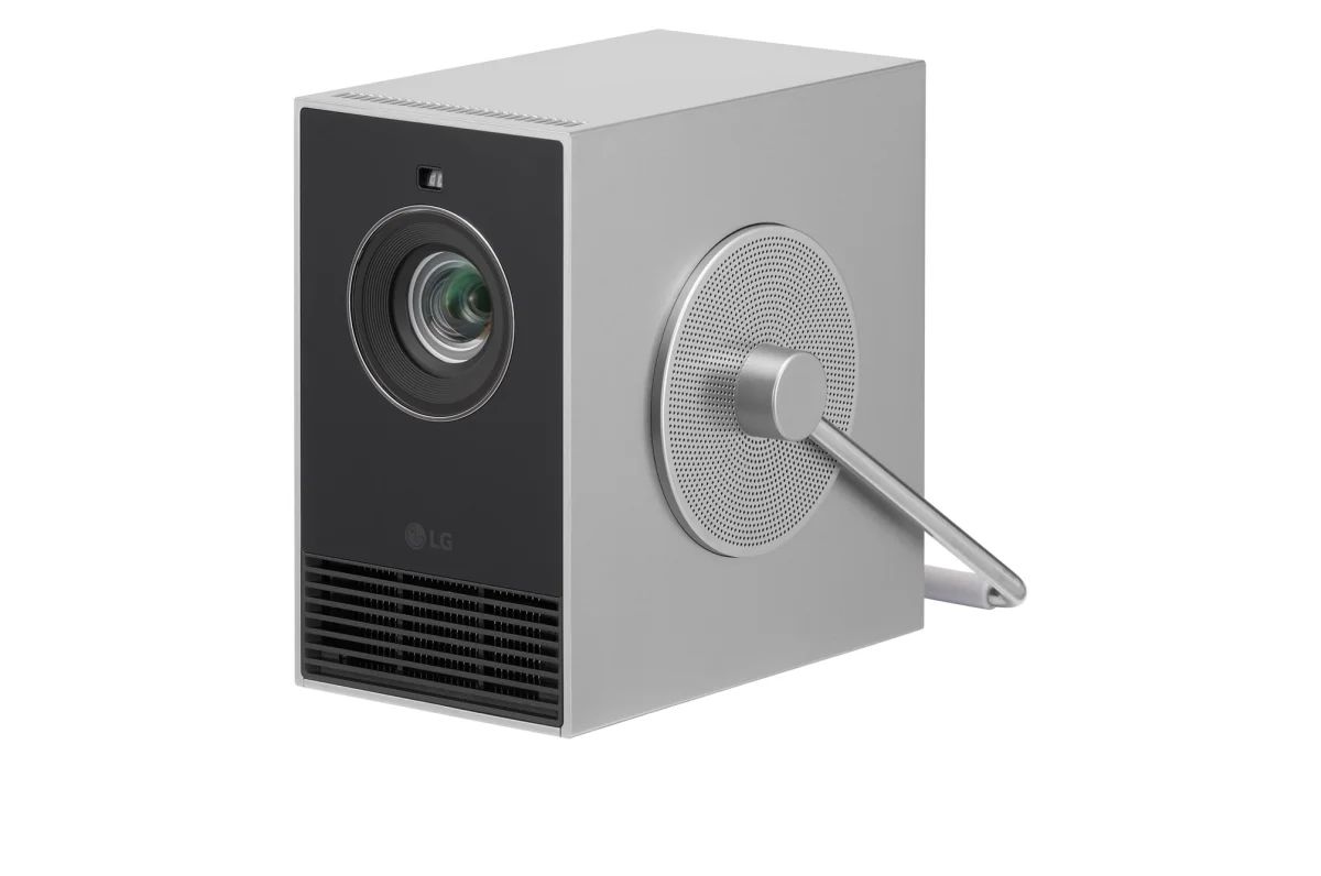 Máy chiếu xách tay LG CineBeam Q 4K HU710PB - 3-channel RGB Laser 154% DCI-P3