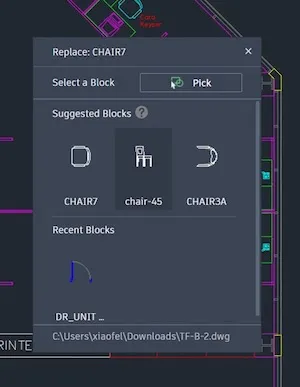 AutoCAD 2025 Full hỗ trợ thay thế block thông minh So sánh tính năng thay thế block trong AutoCAD 2025 bản Full