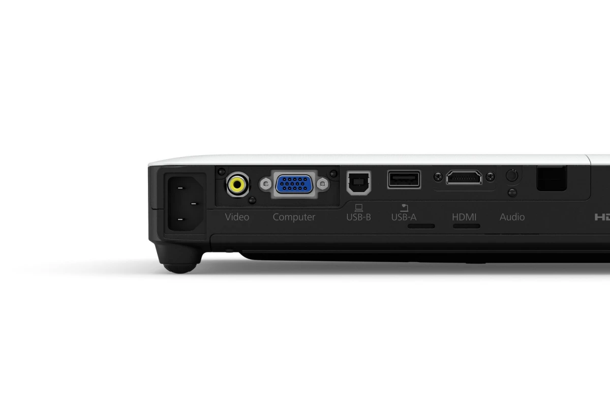 Máy chiếu cũ Epson EB-1780W mặt sau cổng kết nối HDMI VGA USB