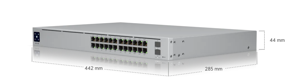 UniFi Switch Pro 24 PoE cổng PoE và 10G SFP+