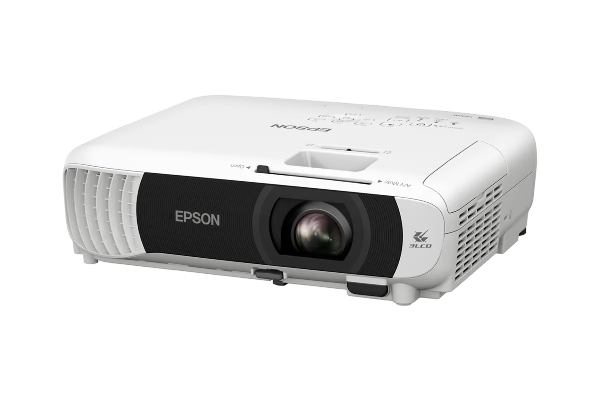 Máy chiếu Epson EB-W55 chính diện - thiết kế nhỏ gọn 2.6 kg