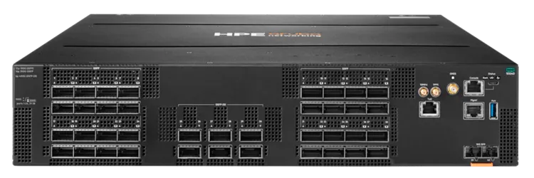 HPE Aruba CX 10040 S4R55A – 32 cổng 100G và 6 cổng 400G trong 2U HPE Aruba Networking CX 10040 Switch – back-to-front airflow variant S4R55A
