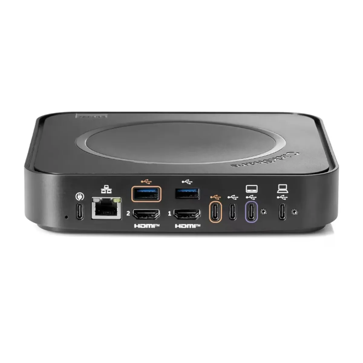 ClickShare Hub Pro đi kèm 2 Button thế hệ 5 Wi-Fi 6E, cắm USB-C vào laptop Barco ClickShare Hub Pro - phụ kiện và Button thế hệ 5