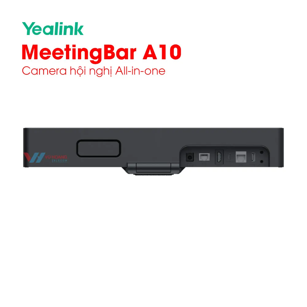 Yealink MeetingBar A10 - camera 4K góc 133° và 8 micro MEMS Yealink MeetingBar A10 camera 4K và micro