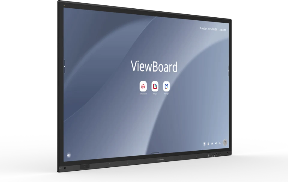 ViewSonic ViewBoard IFP6563-1C góc phải - thiết kế bezel 3.8mm enterprise