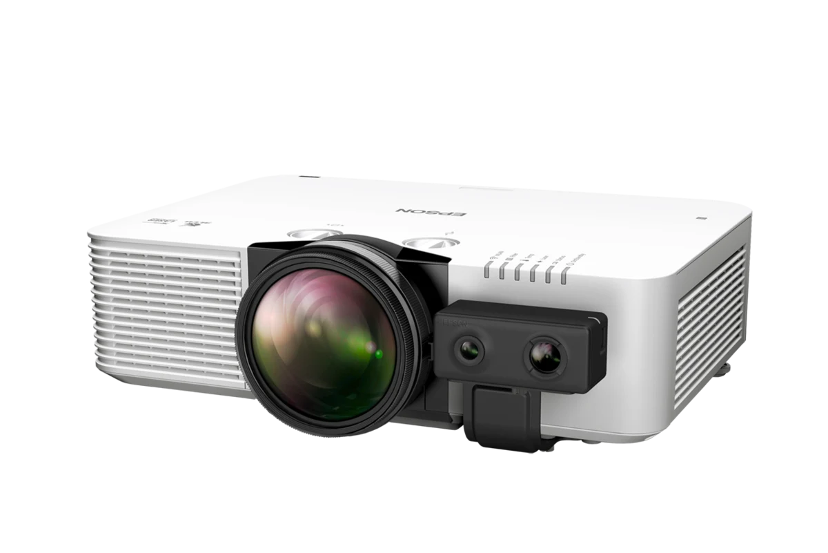 Máy chiếu Epson EB-L690E góc nghiêng trái với module không dây - laser lắp đặt WUXGA hội trường