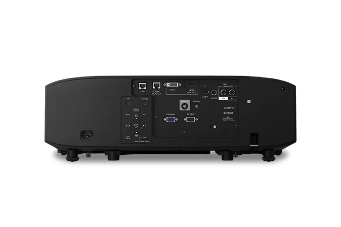 Cổng kết nối Epson EB-PU2010B - HDMI, DVI-D, SDI in/out, HDBaseT, LAN, RS-232C cho hệ thống chuyên nghiệp