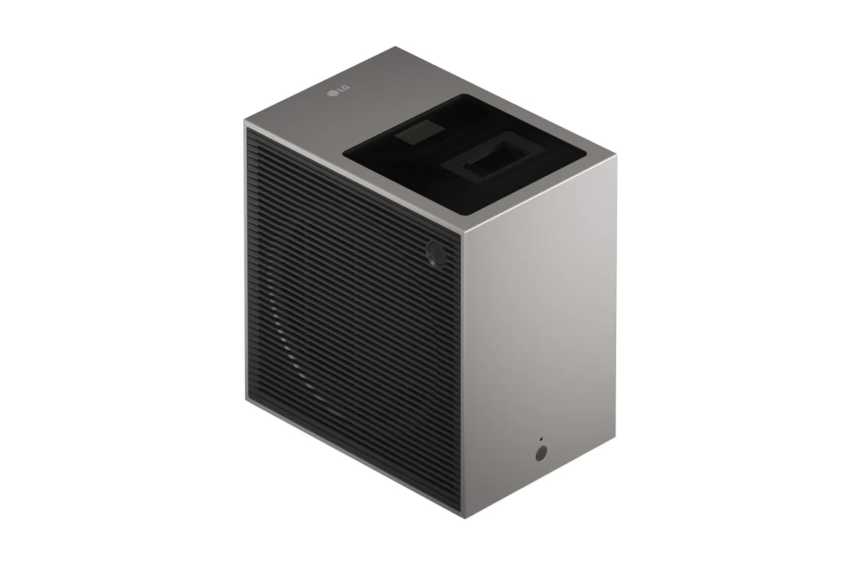LG CineBeam S PU615U lifestyle - phòng khách hiện đại cho căn hộ trẻ