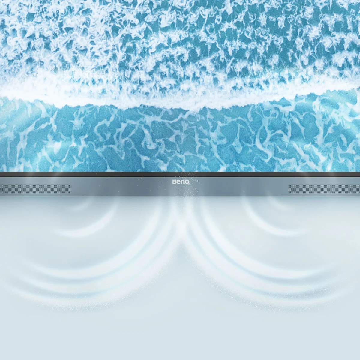 BenQ RE9804FV2 98 inch loa 40W âm thanh sống động cho hội trường lớn, auditorium