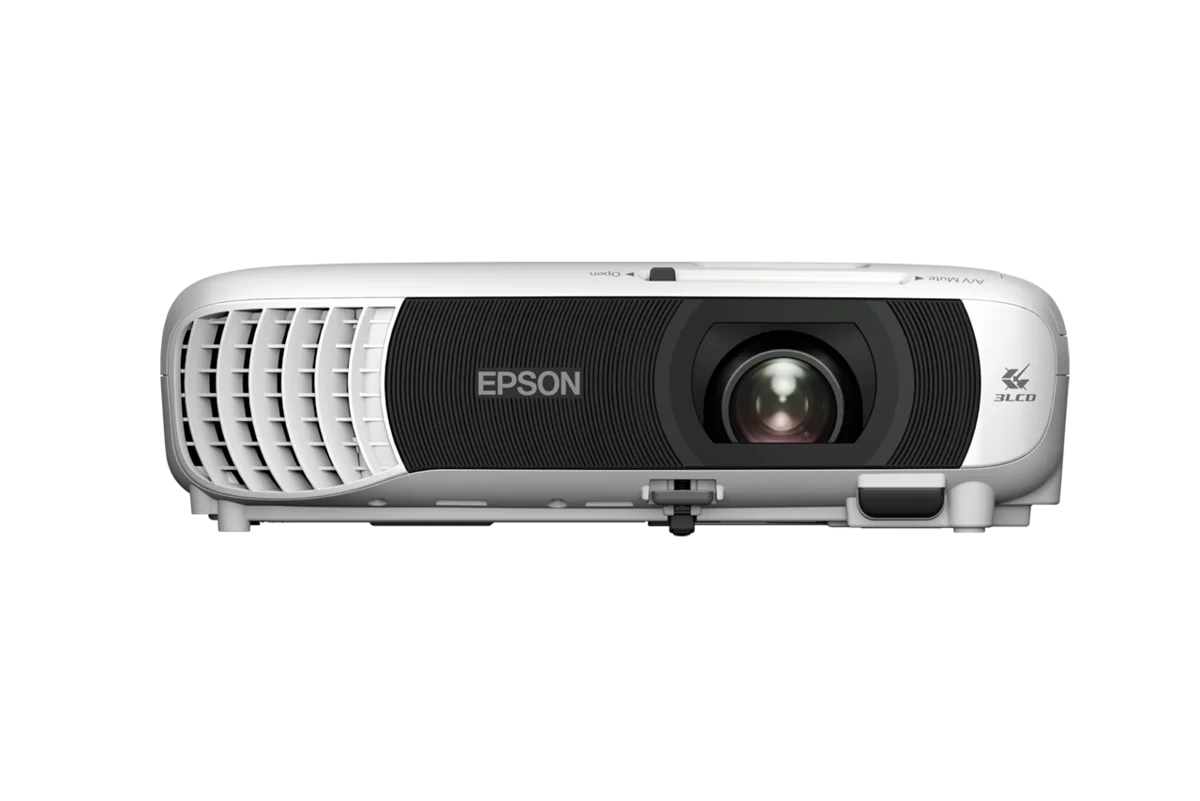 Mặt đáy Epson EB-W55 - khoang bóng đèn UHE 210W tuổi thọ 12.000 giờ