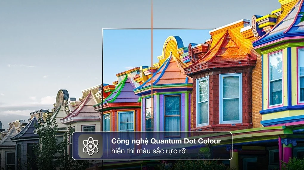 Tivi Hisense 40Q5S màn QLED Quantum Dot Full HD màu sắc rực rỡ