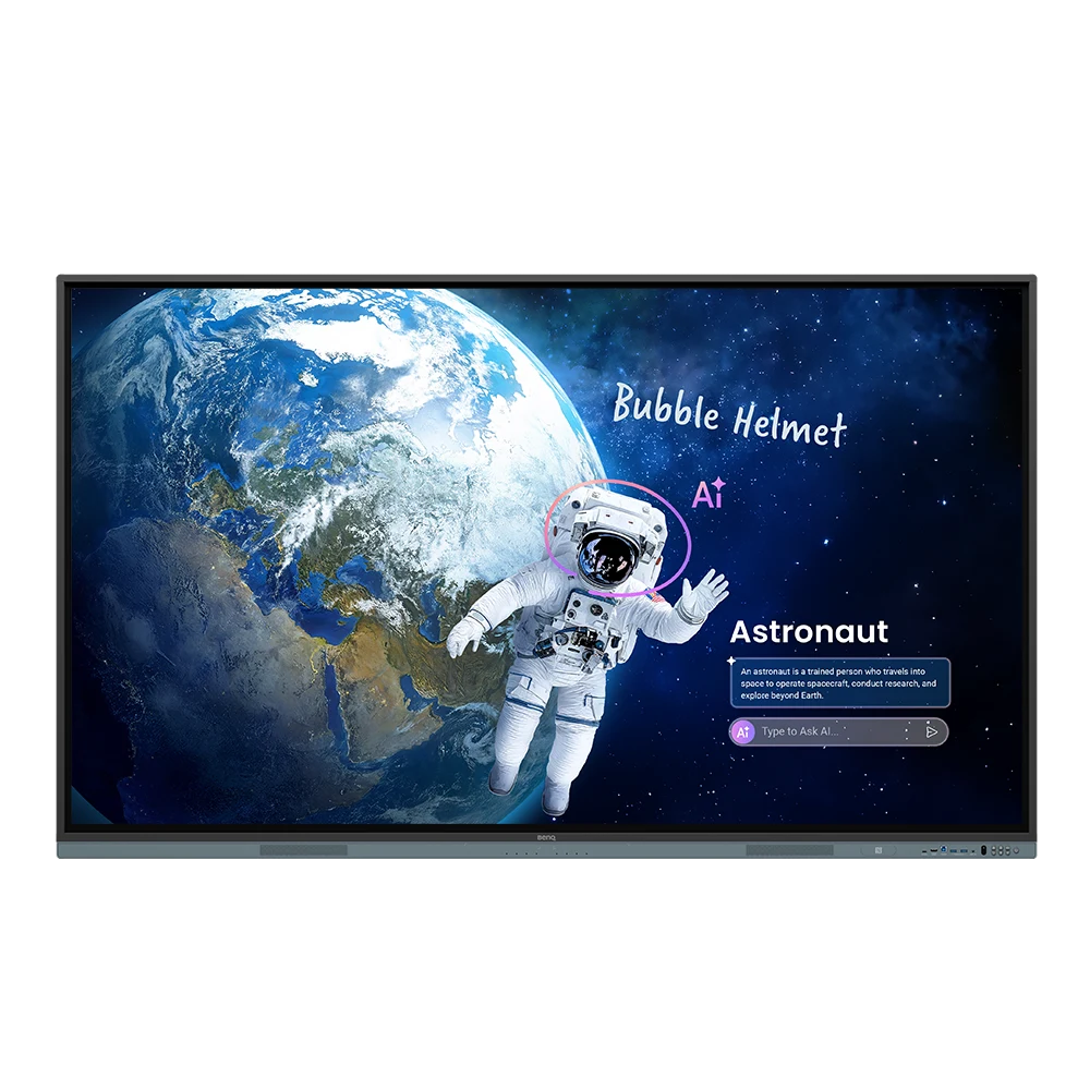BenQ RM8605 86 inch màn hình tương tác khổng lồ 4K Android 15 EDLA cho hội trường auditorium