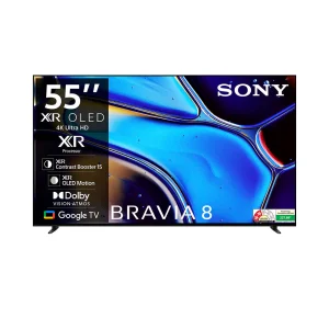 Tivi Sony OLED 55 inch K-55XR80 BRAVIA 8 4K Google TV - màn hình OLED, thiết kế viền mỏng
