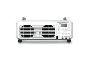 Mặt trước Epson EB-Z11000W - thiết kế 2 bóng đèn dual-lamp và bảng điều khiển