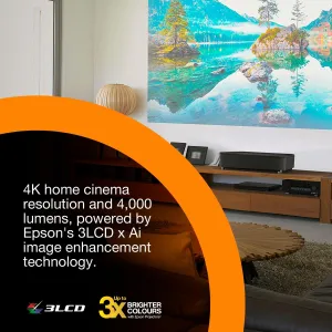 Máy chiếu Epson EH-LS970B siêu gần 4K laser Google TV loa Bose