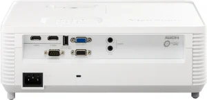 Mặt sau máy chiếu ViewSonic PS502W - cụm cổng kết nối 2 HDMI và loa 16W