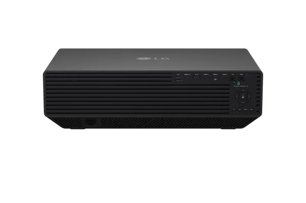 LG ProBeam BU70QGT góc nhìn chính diện - thiết kế laser signage cao cấp
