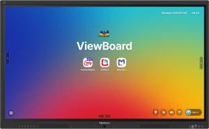 ViewSonic IFP5541 mặt chính diện 55 inch - màn cảm ứng 64 điểm EDLA Android 16